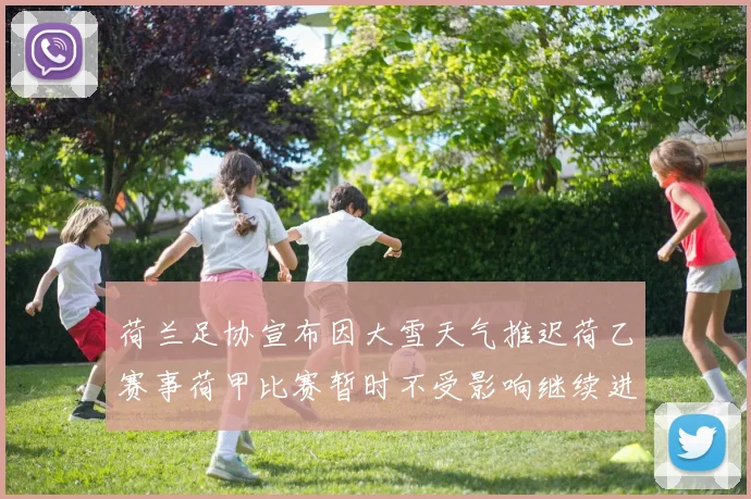 荷兰足协宣布因大雪天气推迟荷乙赛事荷甲比赛暂时不受影响继续进行